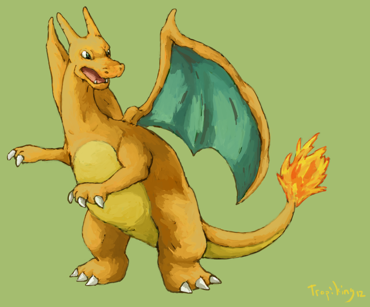 Charizard Paint