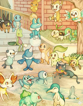 21 Starter Pokemon