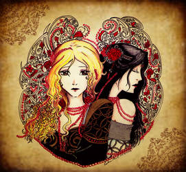 Guinevere and Morgana