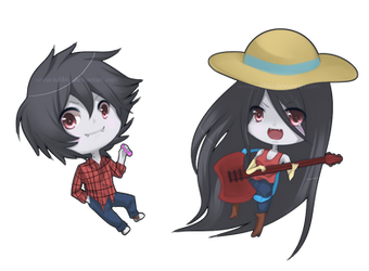 AT: Marshall Lee and Marceline