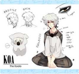 Koa, the koala gijinka