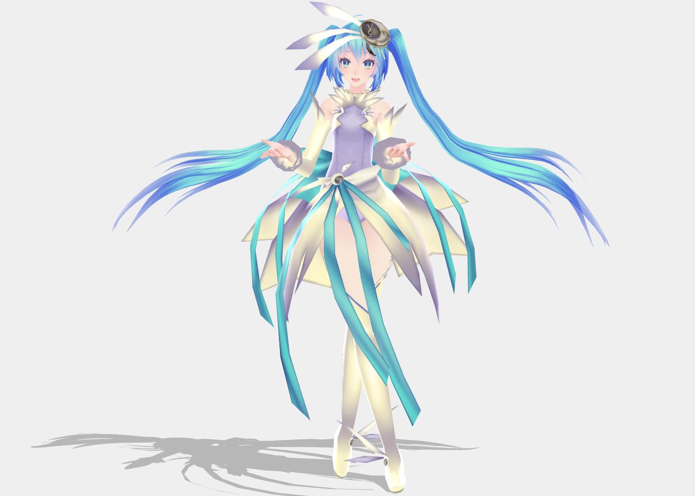 Mmd Spica Miku By Sleepyslimes On Deviantart