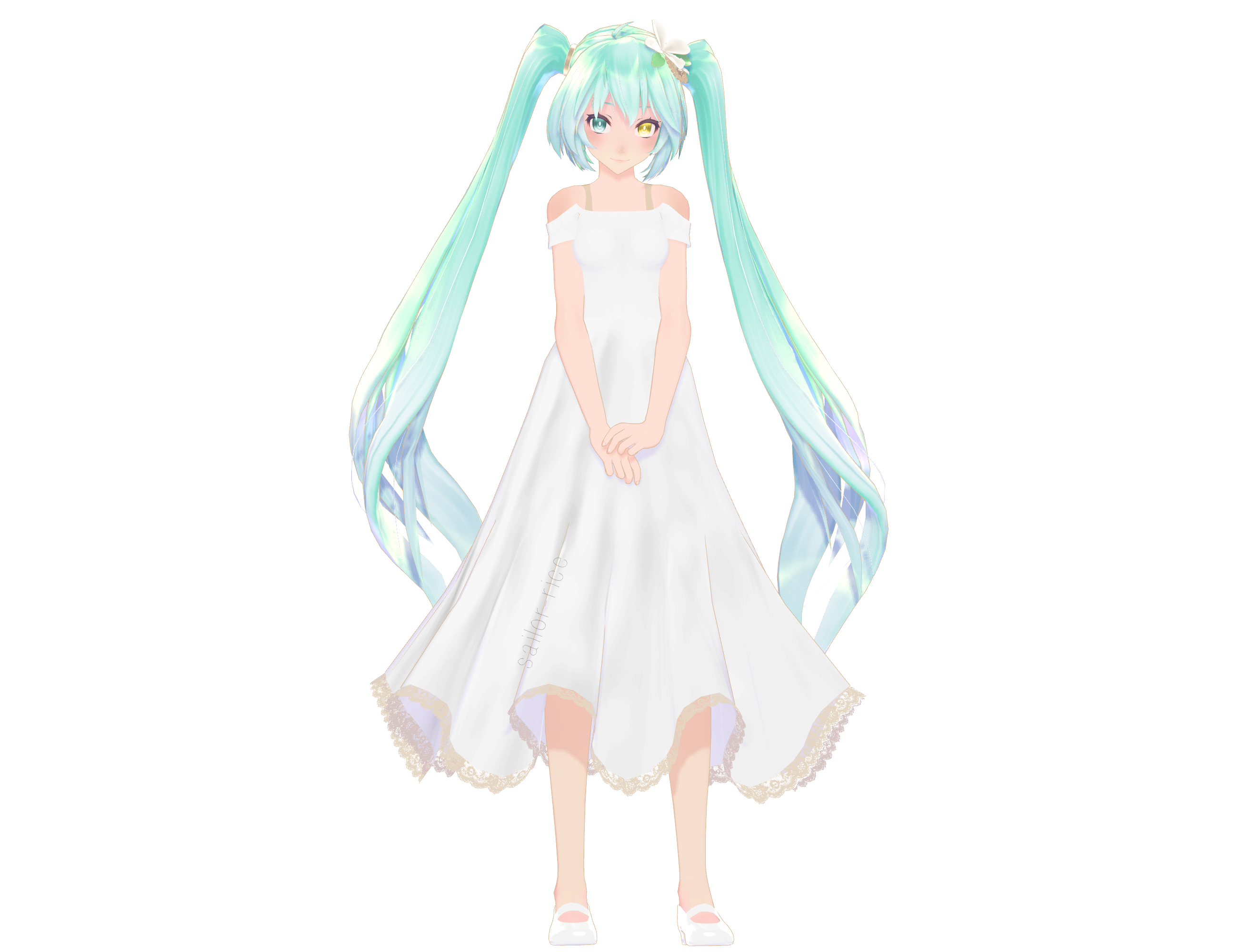 Tda White Eve Miku edit