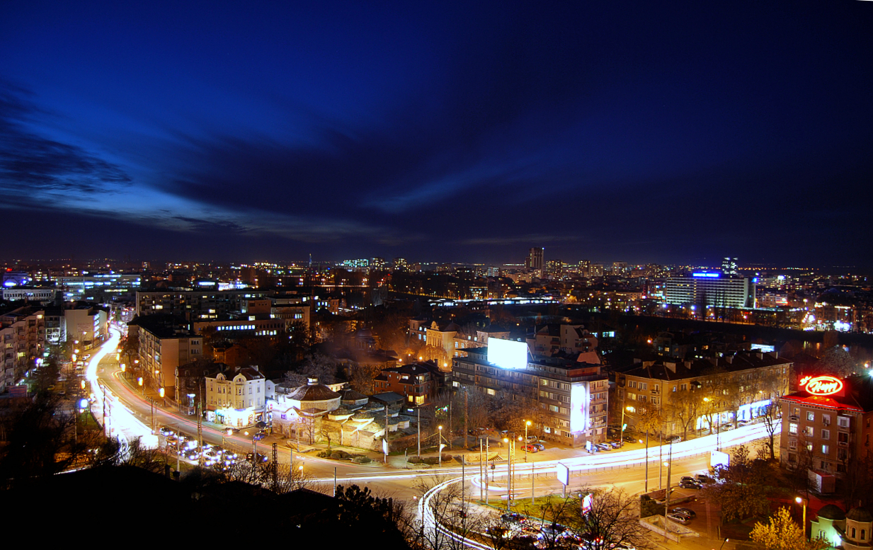 Plovdiv at Night