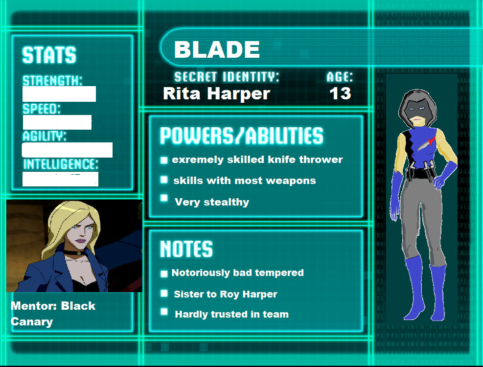 Blade OC BIO (spoilers!)s by misunderstoodshark on DeviantArt