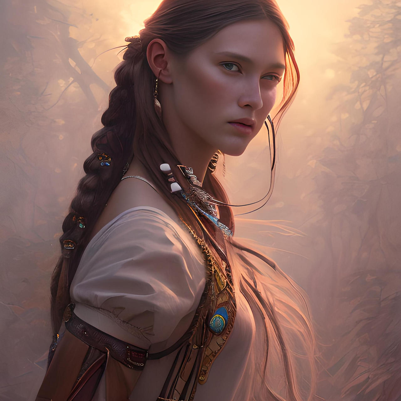 Native Girl by nickzsche on DeviantArt