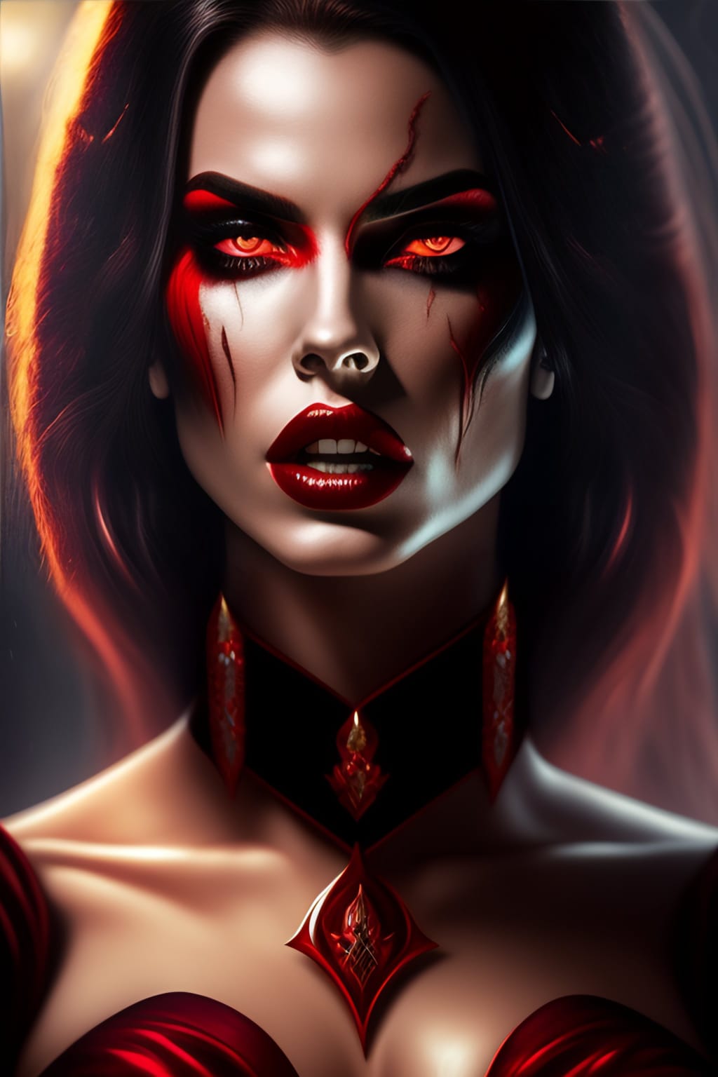 Vampire Queen by nickzsche on DeviantArt Vampire Queen by nickzsche on DeviantArt
