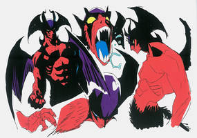 Devilman/Amon - Concept Arts by Kaiju-ODanny19