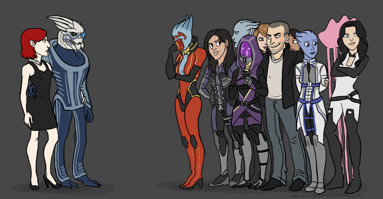 Mass Effect Romance by benevoak on DeviantArt
