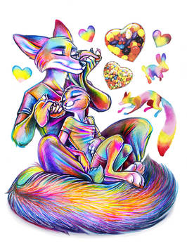 Love is like a rainbow