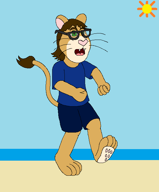 Young Ricky Running Barefoot On The Sand by DayDreamBeliever67 on ...