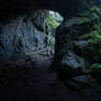 Dark cave opening 01