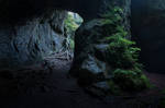 Dark cave opening 01