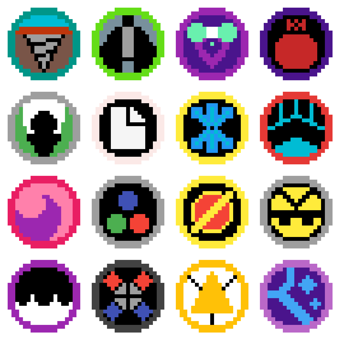 Fan NetNavi Symbols by DreamVirusOmega on DeviantArt