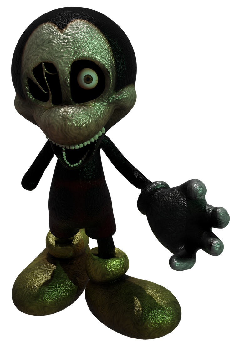 Disordered Mickey Decimated Mickey render by kaijuboi54 on DeviantArt