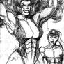 She-Hulk Pencil Sketch