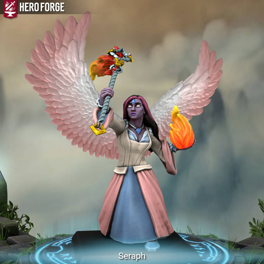 Seraph Heroforge by Zephyra-art on DeviantArt