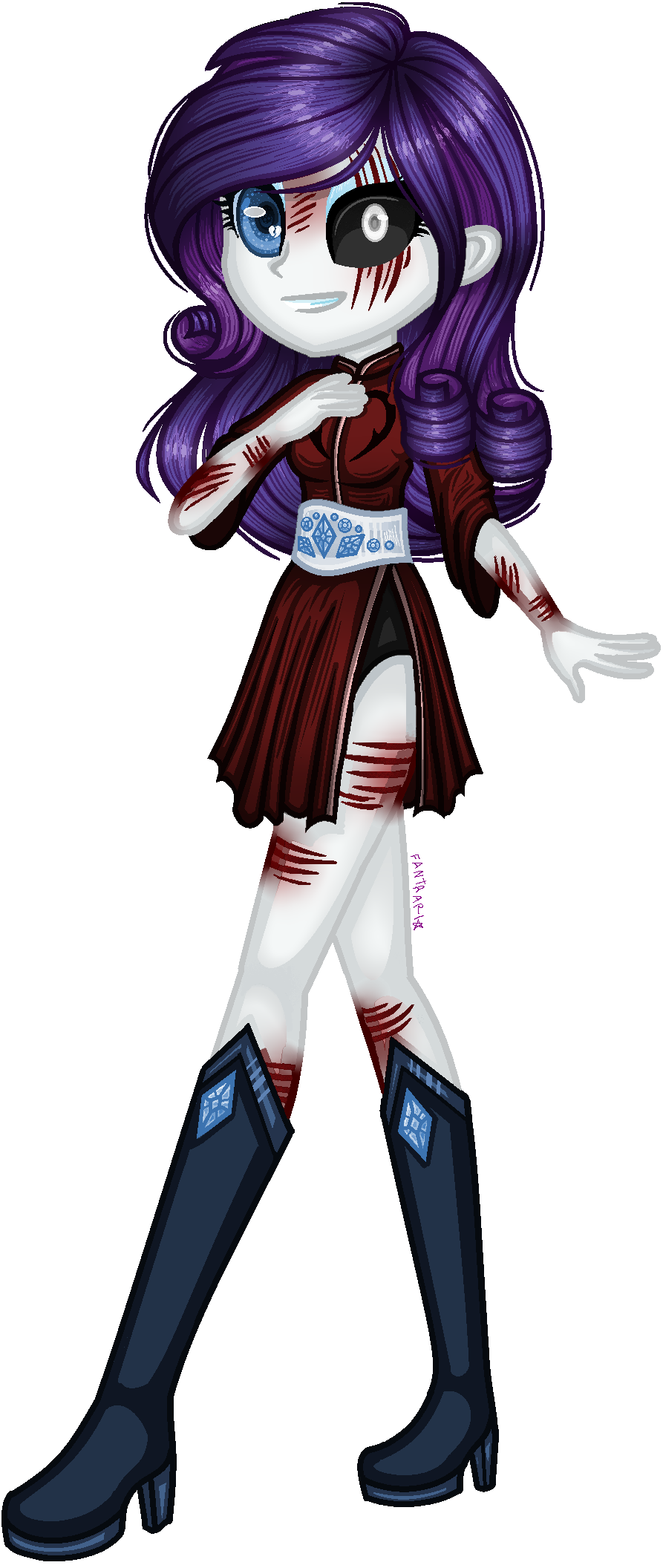 Lil Miss Rarity EqG by Fantarianna on DeviantArt