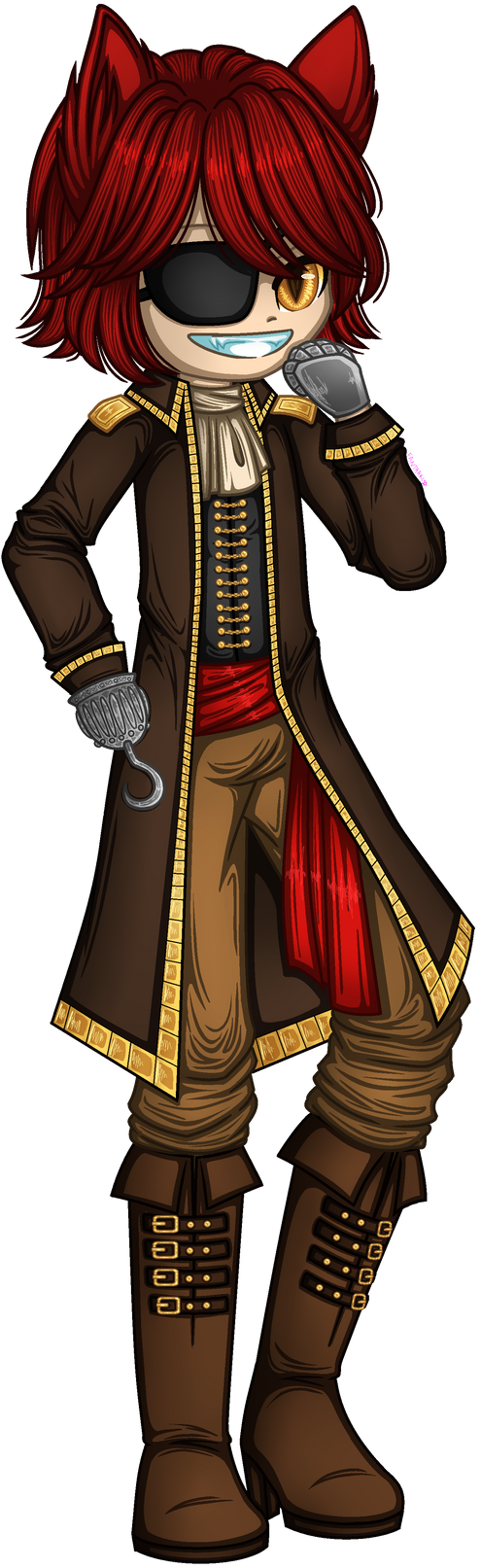 Foxy Humanized Foxy ( Human Version ) by Fantarianna on DeviantArt