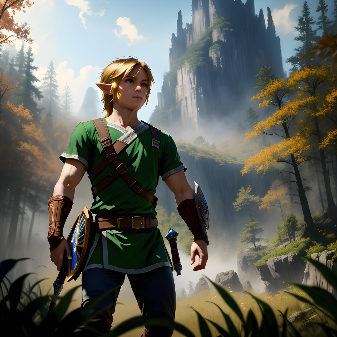 Deviantart Link Model Link (7) by Archetype01 on DeviantArt