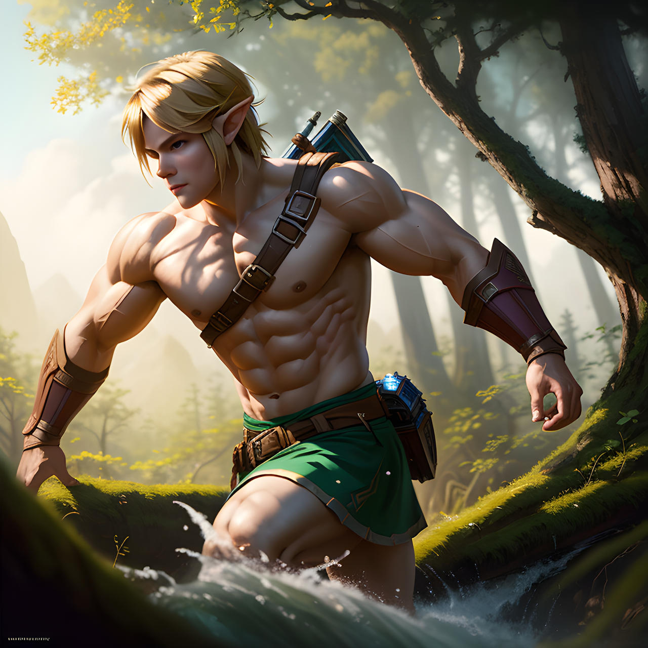 Deviantart Link Model Link (9) by Archetype01 on DeviantArt