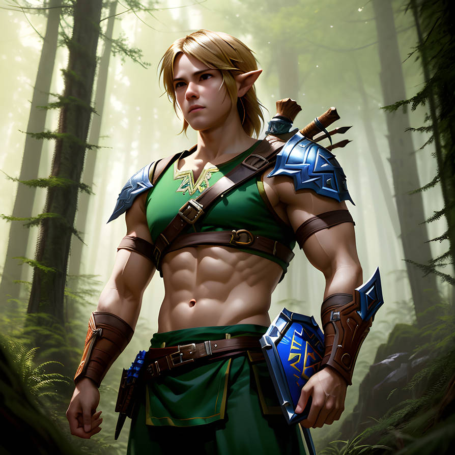 Deviantart Link Model Link (13) by Archetype01 on DeviantArt