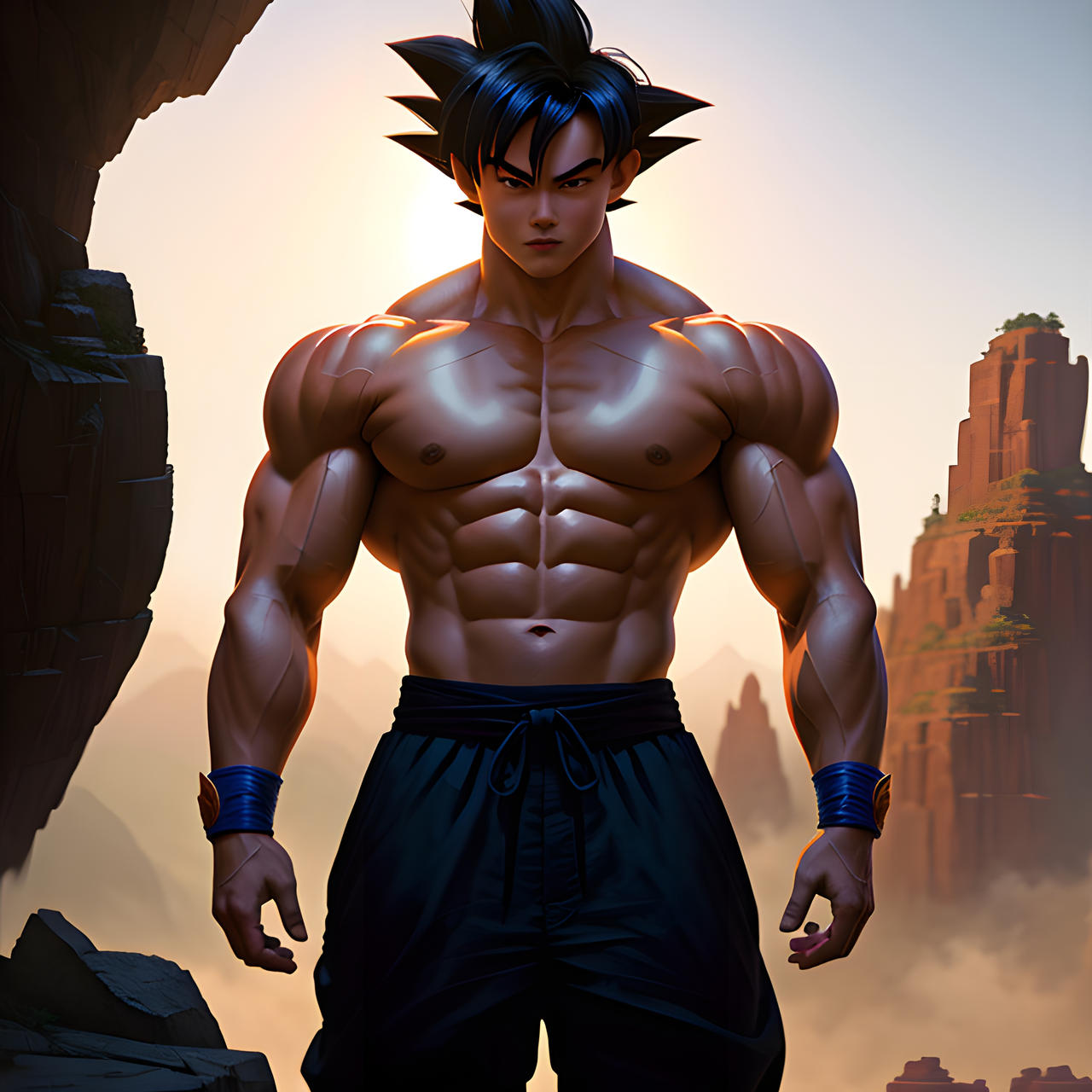Son Goku (4) by Archetype01 on DeviantArt