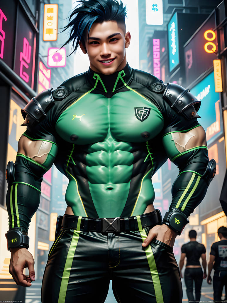 Cyberpunk Boy (5) by Archetype01 on DeviantArt