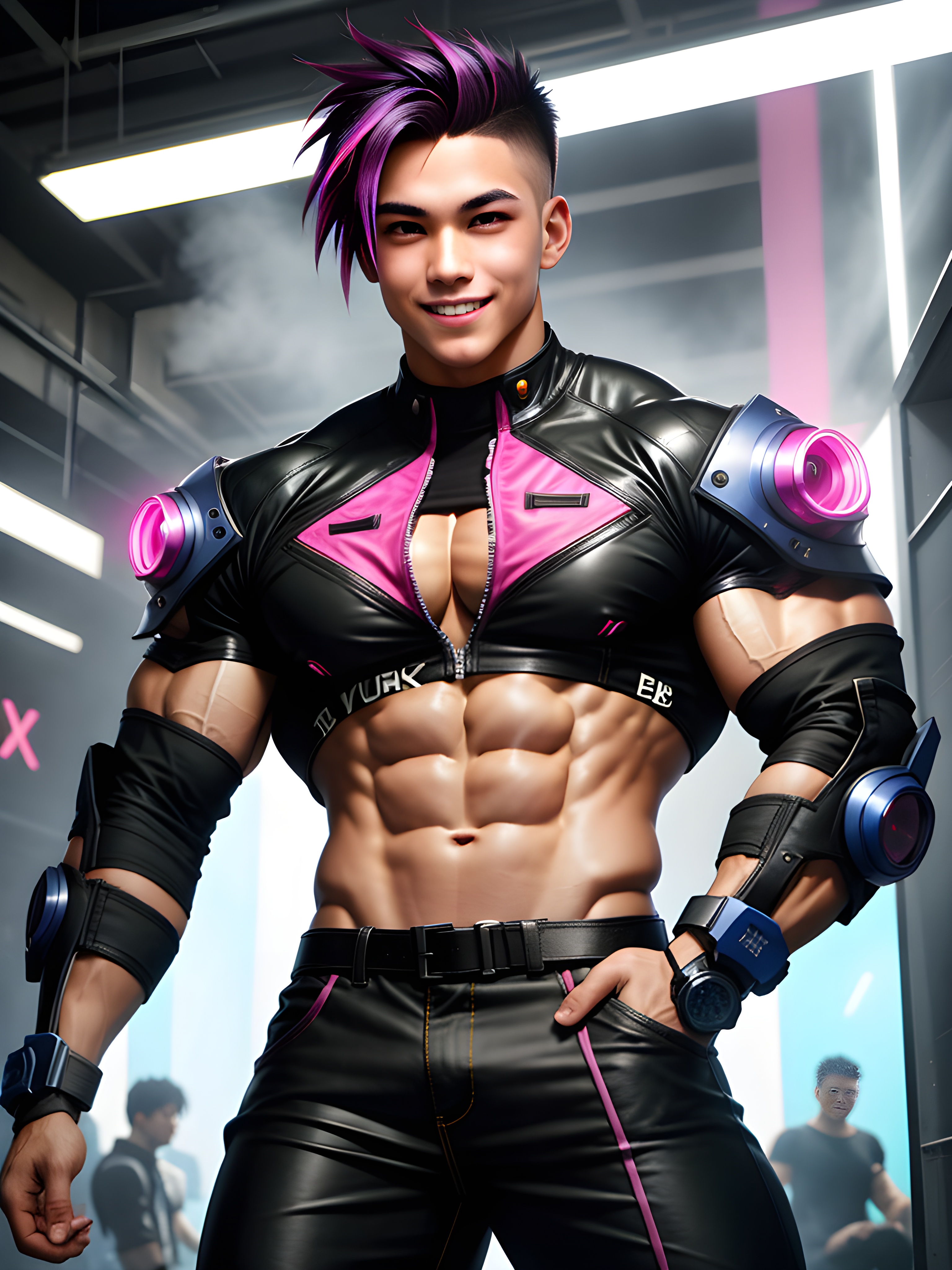 Cyberpunk Boy (92) by Archetype01 on DeviantArt