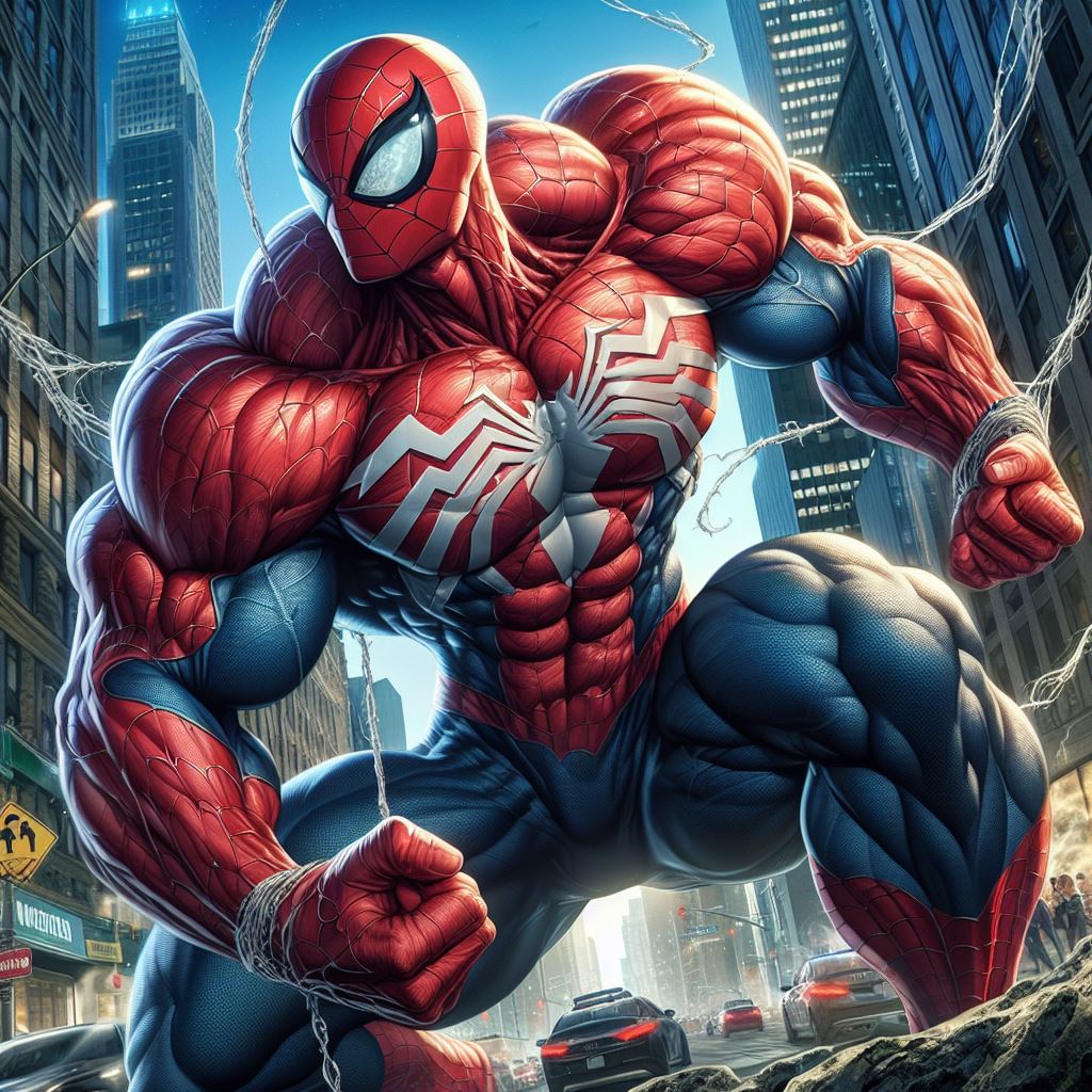 Buff Spiderman (2) by Archetype01 on DeviantArt