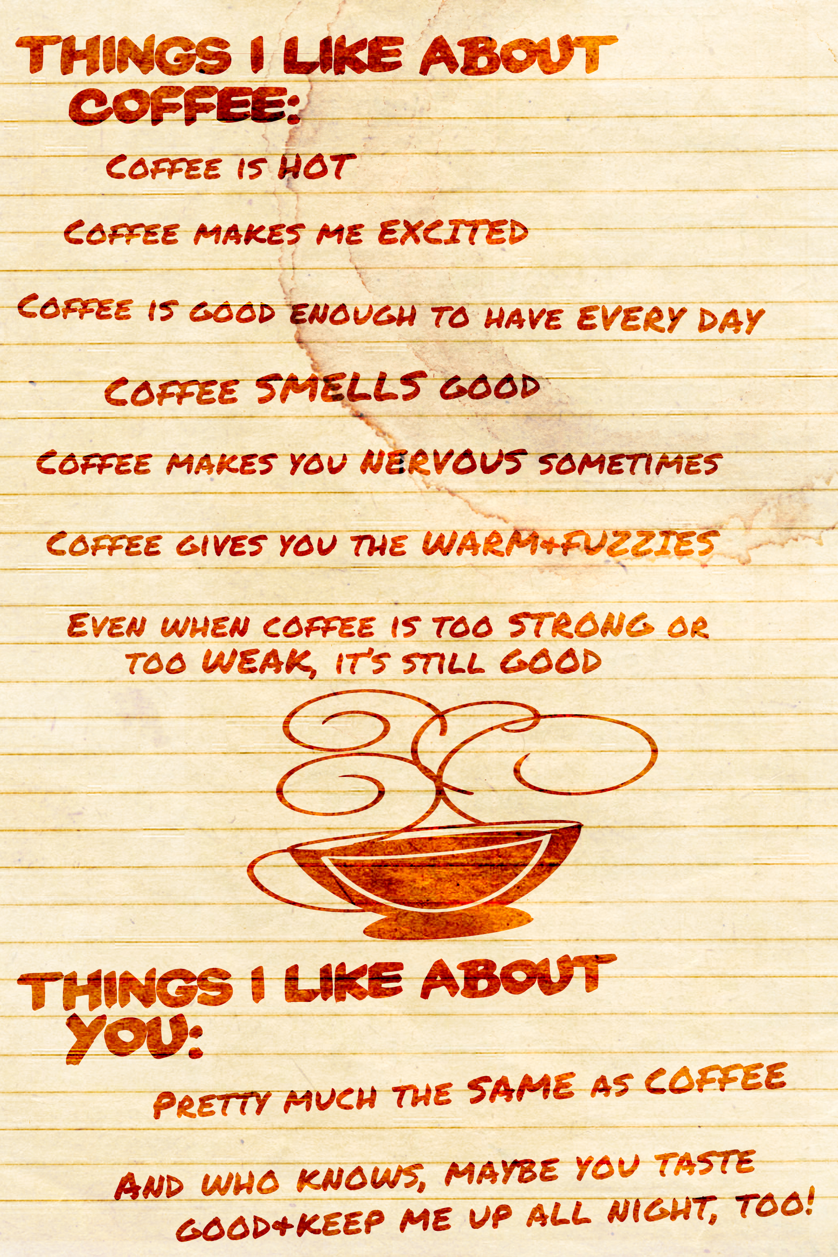 Coffee Versus You