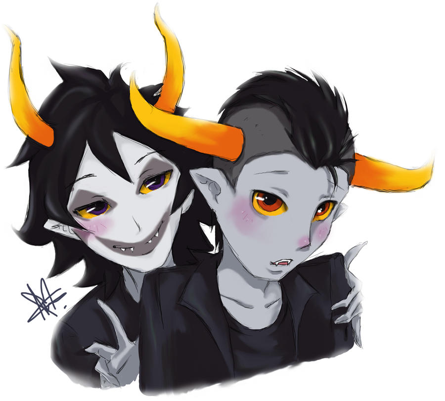 Homestuck: Tavros and Gamzee