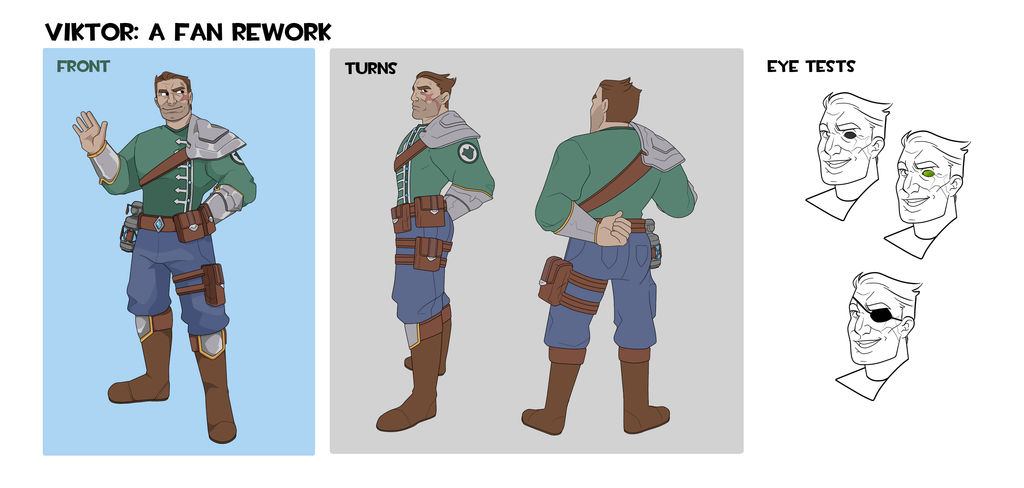 Viktor: A Fan Rework by QueezleJones on DeviantArt