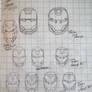 Iron man helmets