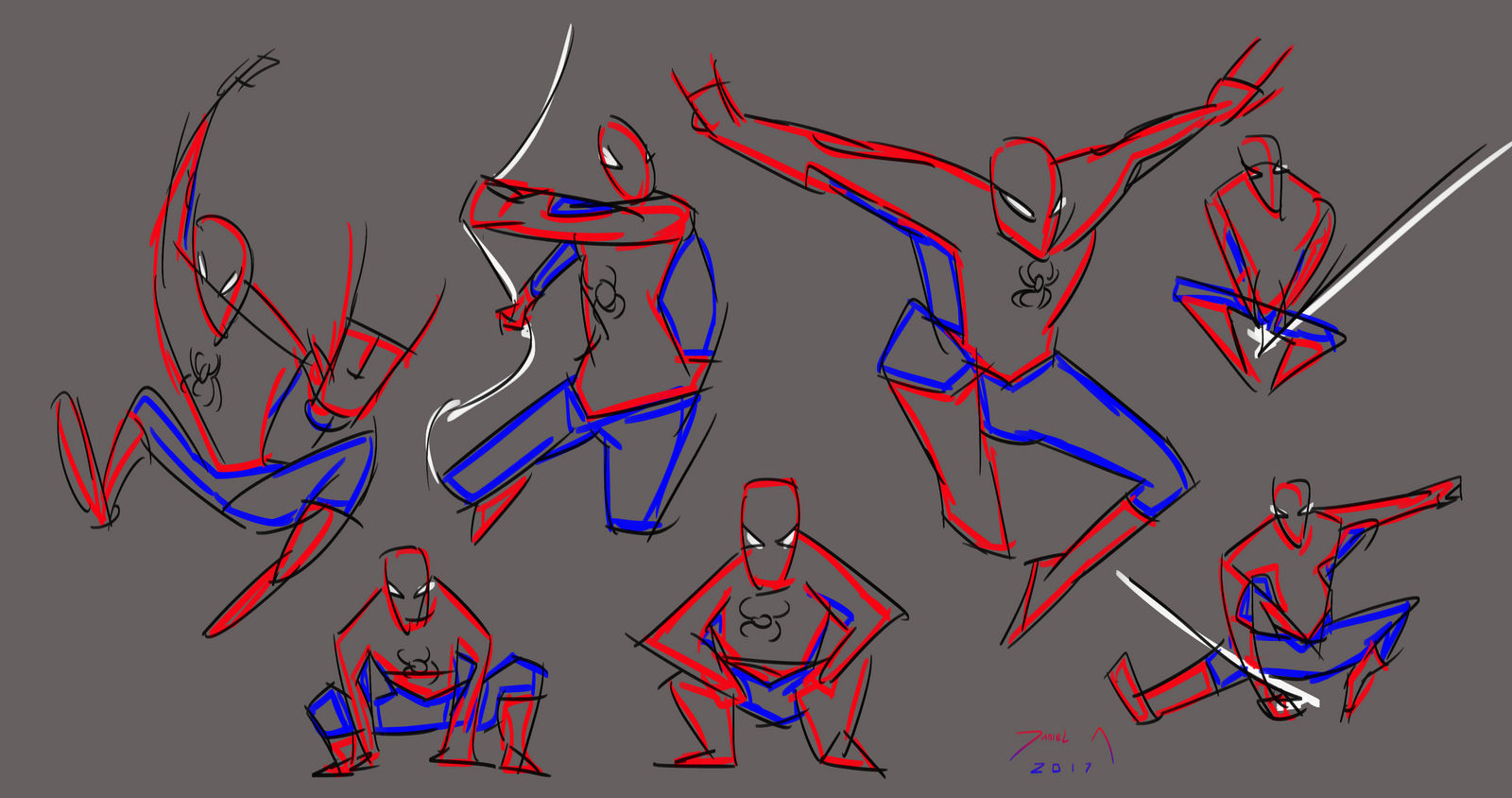 Day 274-Spiderman poses