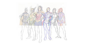 WIP DC Heroines redux