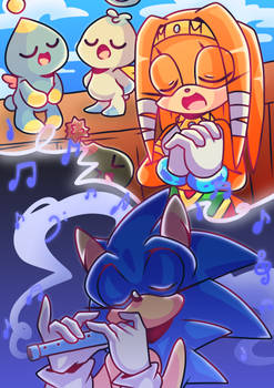 Sonic and Tikal