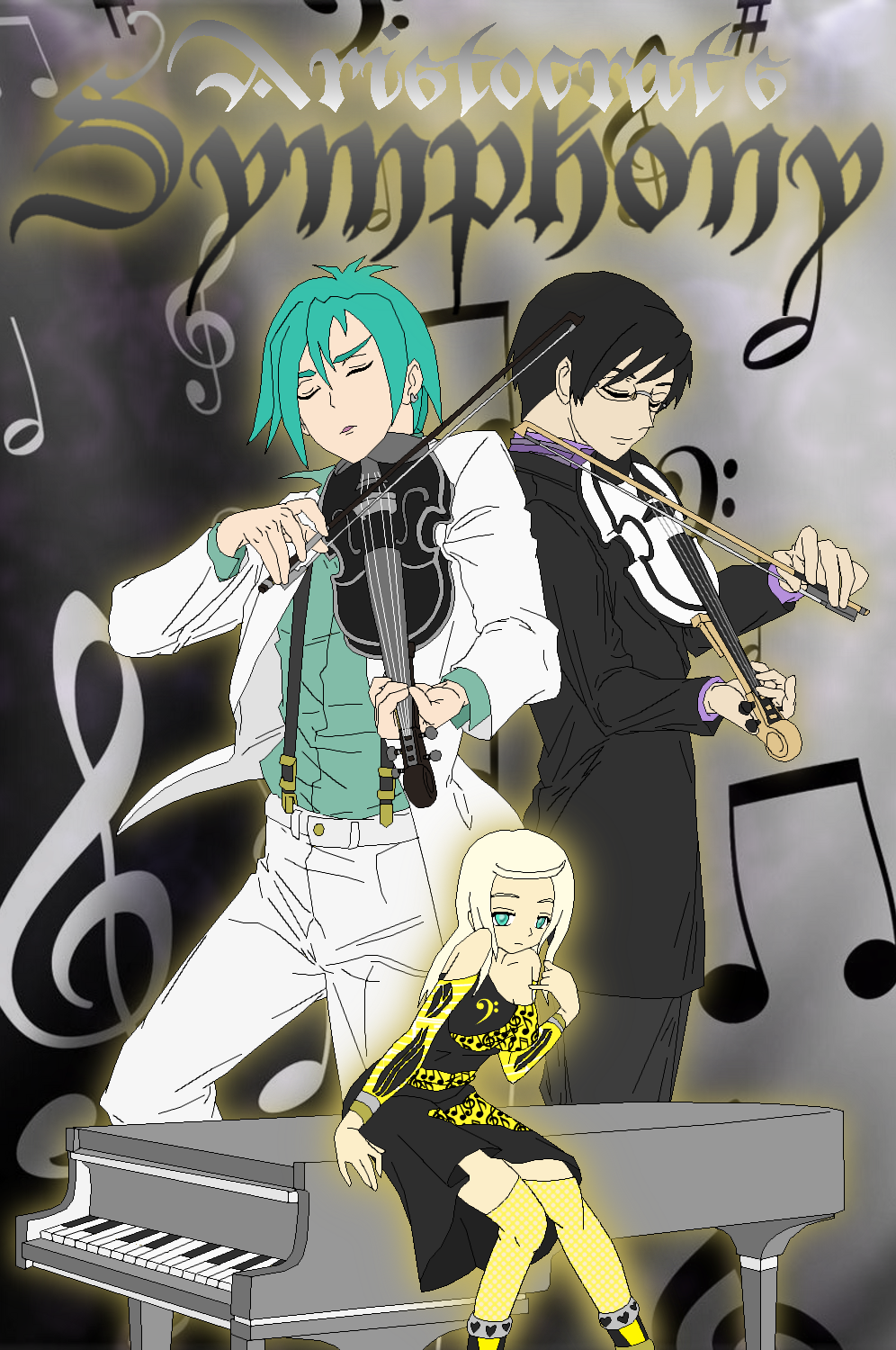 Fake Manga Cover: Aristocrat's Symphony