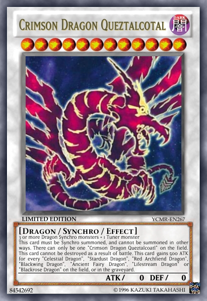 yugioh 5ds crimson dragon card The Crimson dragon!! This is a real card
