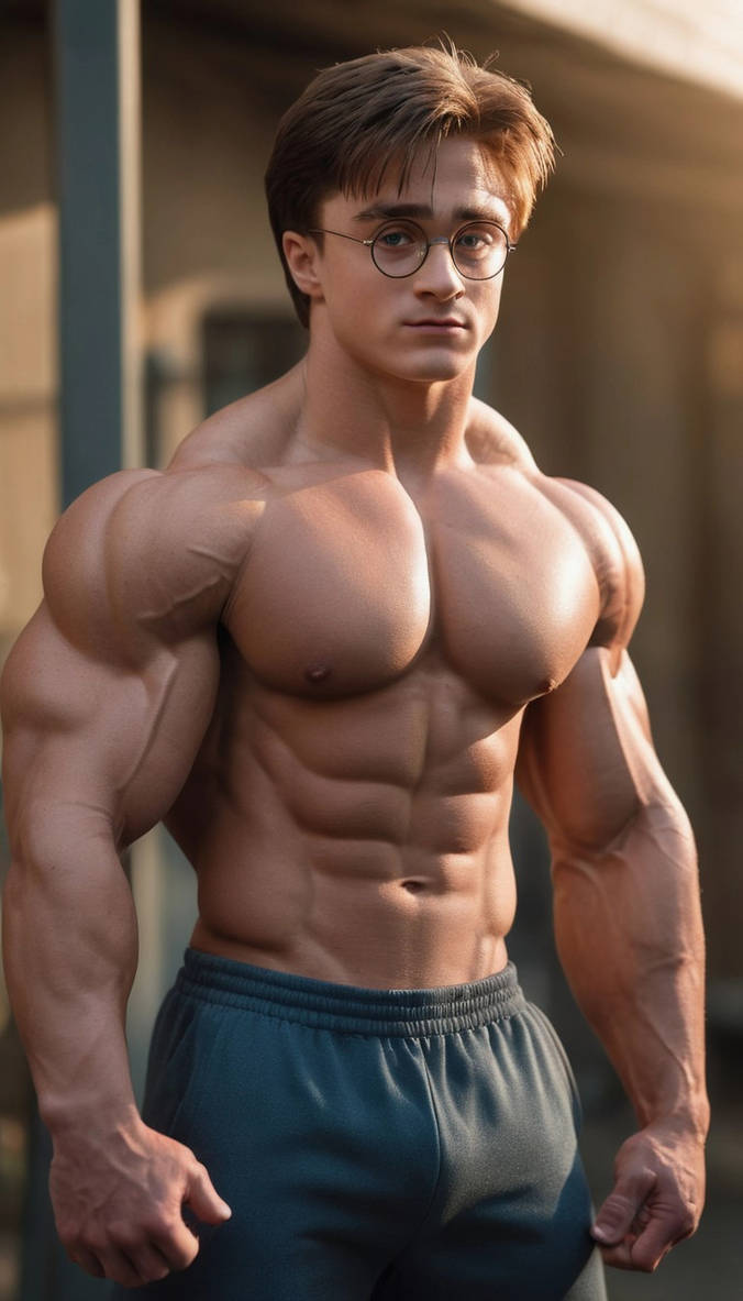 Dumbledore Bodybuilder Muscle Harry Potter 06 by C4tN01r on DeviantArt