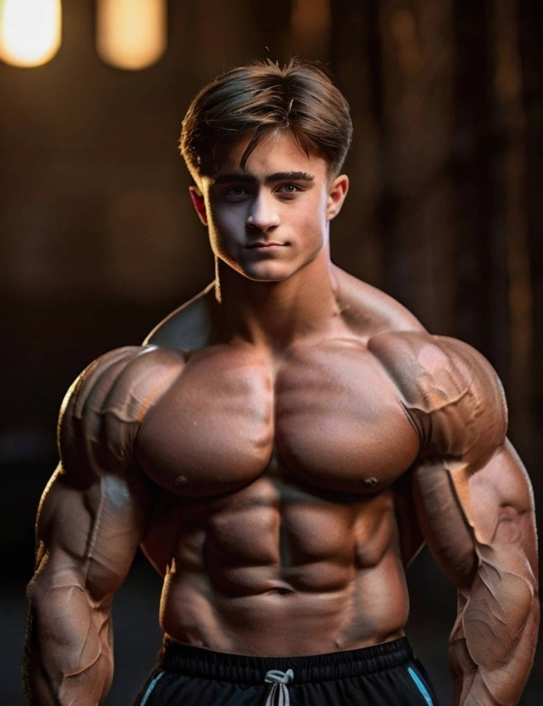 Dumbledore Bodybuilder Muscle Harry Potter 09 by C4tN01r on DeviantArt