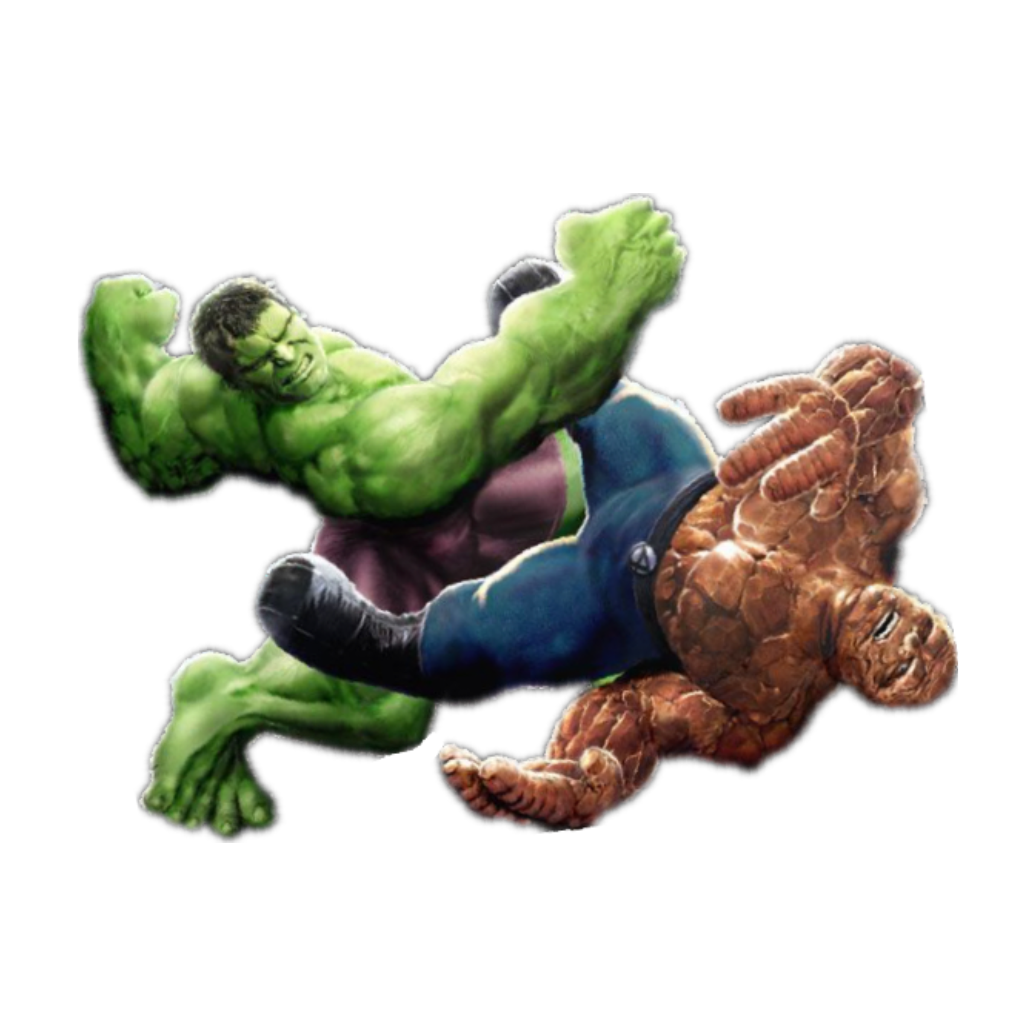 Hulk vs the thing by Carlosgutierrezzjr on DeviantArt