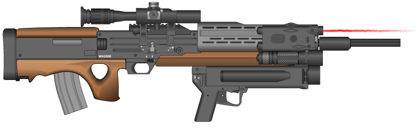 Walther 2000 assault rifle