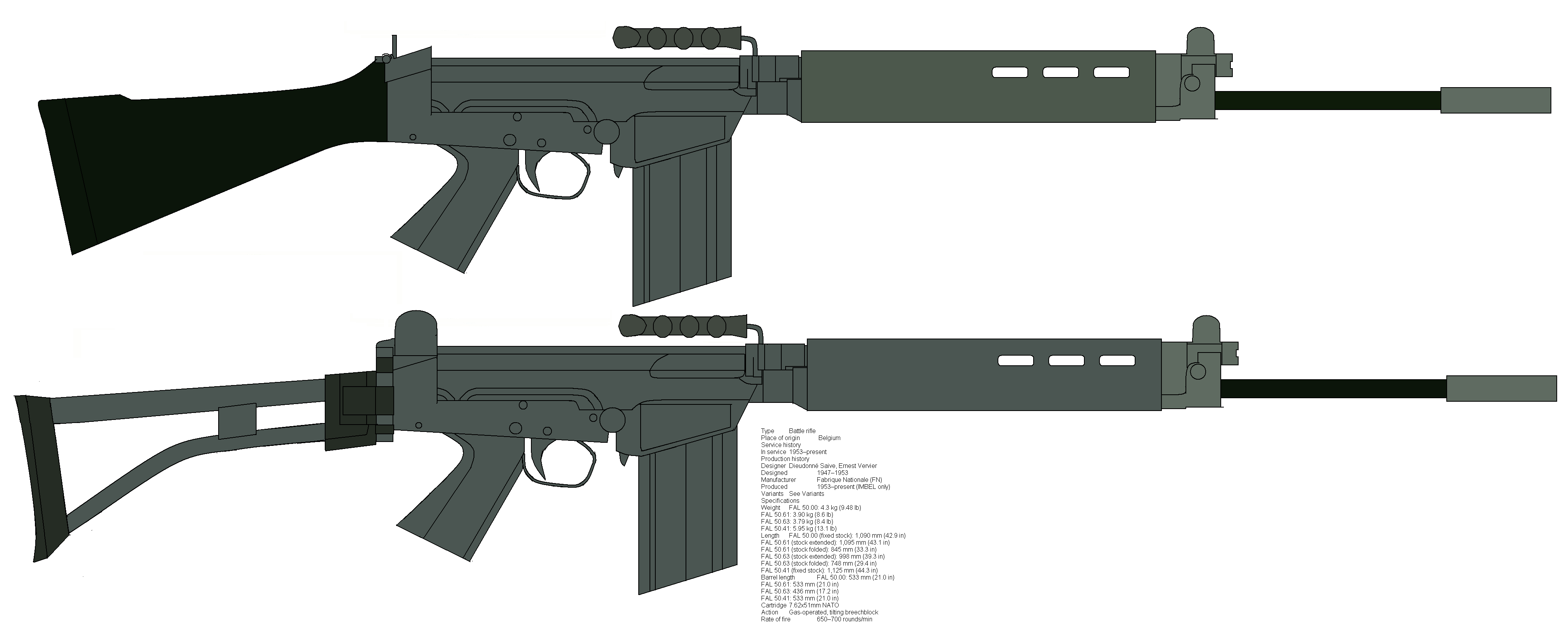 FN FAL by kfirpanther3 on DeviantArt