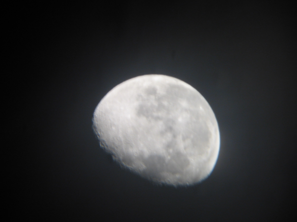 Waning Gibbous w.Telescope