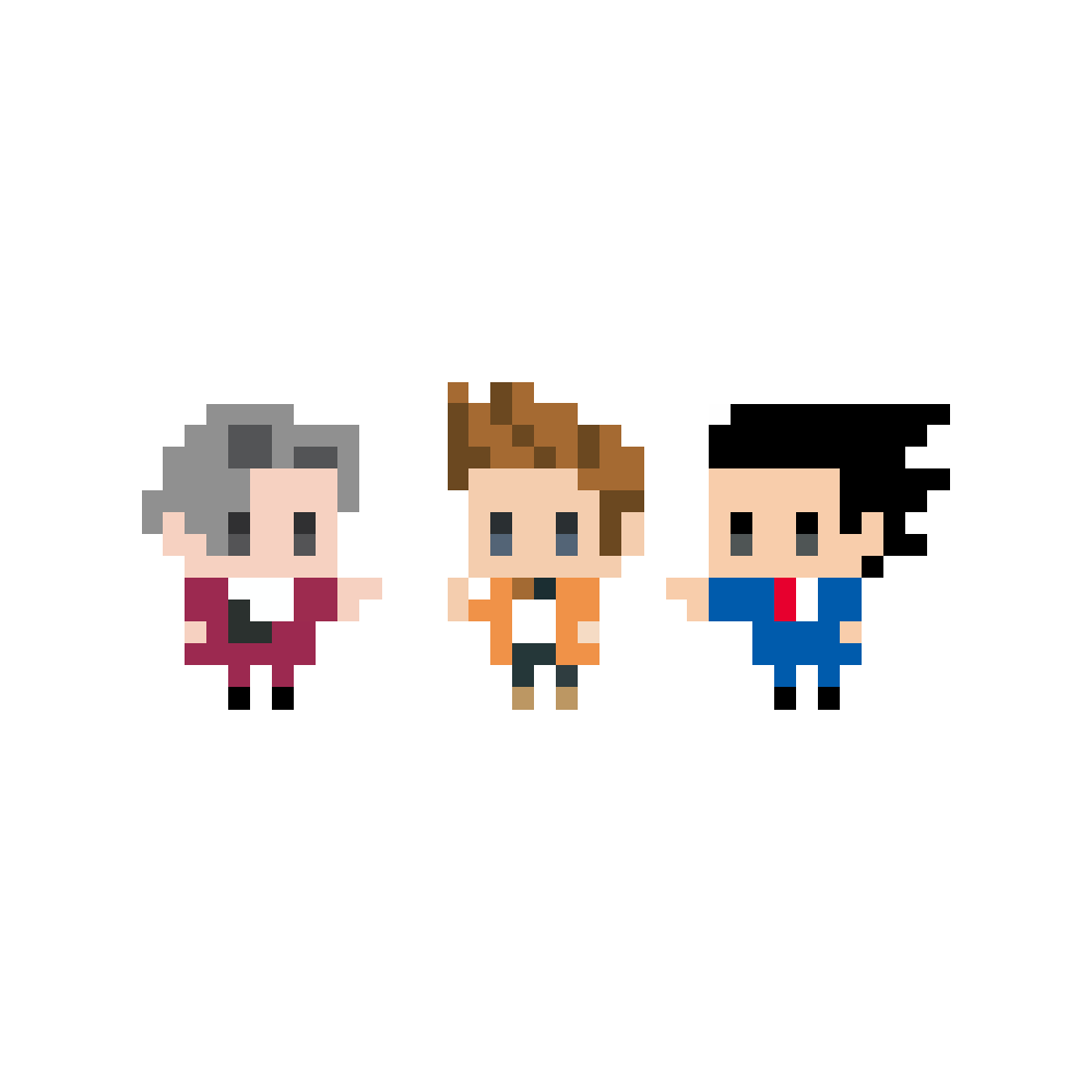Objection Sprite Objection! Ace Attorney Pixel Art by BadBoyRain on DeviantArt
