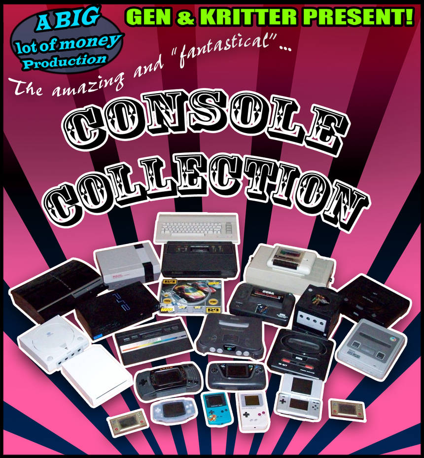 The Amazing Console Collection by gen8 on DeviantArt