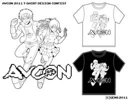 AVCon2011 T-shirt Design Entry