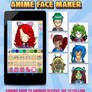 Anime Face Maker Mobile : Preview