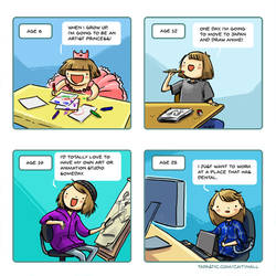 Adulting by CaityHallArt